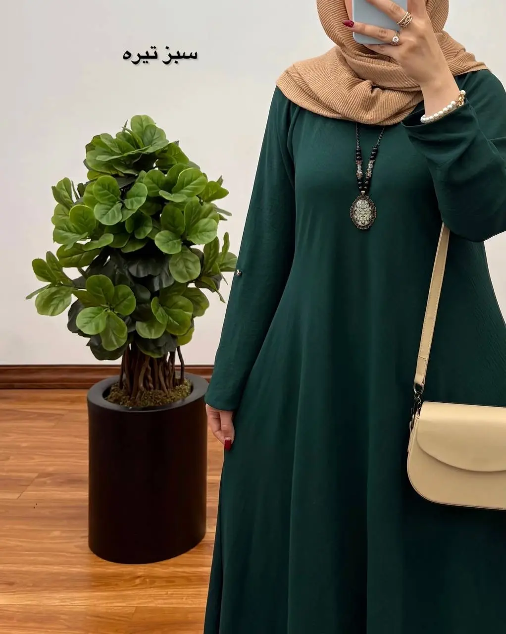 پیراهن مانتویی ایتالیایی نوردخت ۴